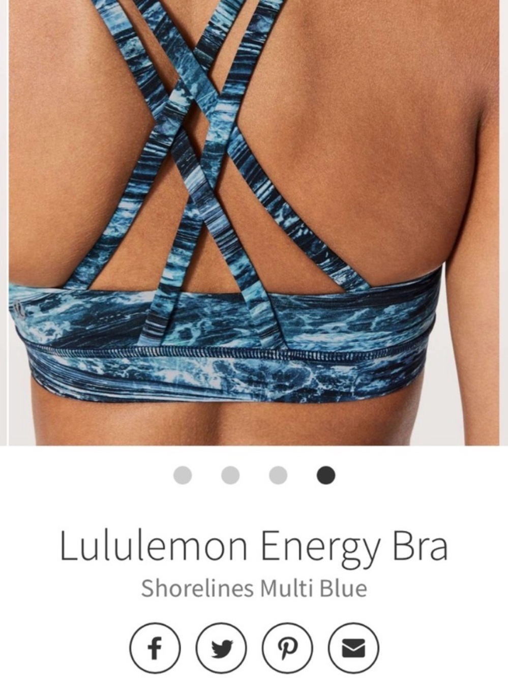 Lululemon Sport Bra Energy
Bra size 6 - Picture 2 of 5